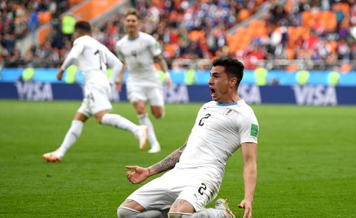 Trung vệ Jose Gimenez (Uruguay): 8,4 điểm