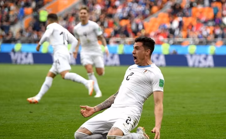 Trung vệ Jose Gimenez (Uruguay): 8,4 điểm