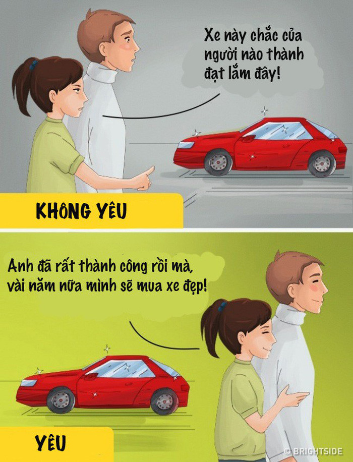 Người ấy luôn tin tưởng và cổ vũ bạn, không so sánh bạn với người khác