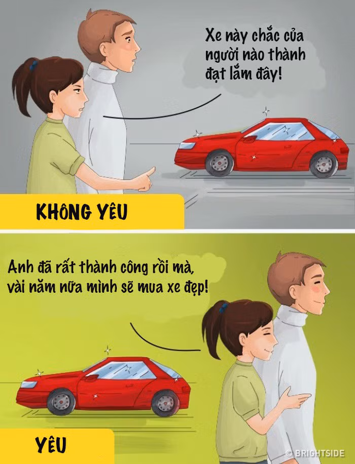 Người ấy luôn tin tưởng và cổ vũ bạn, không so sánh bạn với người khác