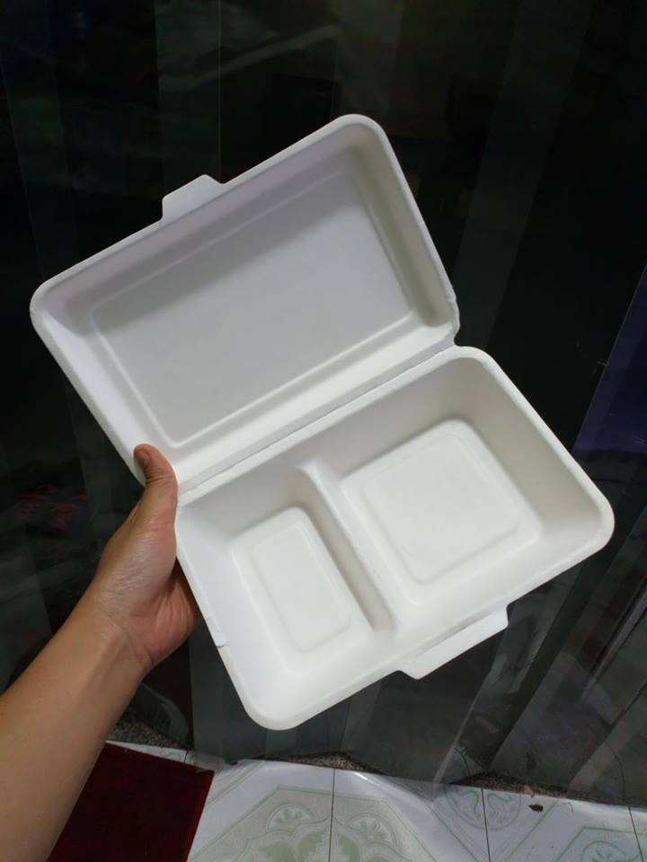 Bã mía là nguyên liệu bỏ đi sau quá trình làm đường vì vậy, tận dụng nó để làm thành hộp cơm là một ý tưởng rất có ích cho môi trường. Vừa tiết kiệm lại rất hữu ích.