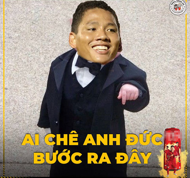 Là "lão tướng" trong đội hình của tuyển Việt Nam, tiền đạo 33 tuổi chứng minh sự dày dạn kinh nghiệm của mình khi có bàn nâng tỷ số lên 2-0 vào phút thứ 60. Ảnh: Troll bóng đá.