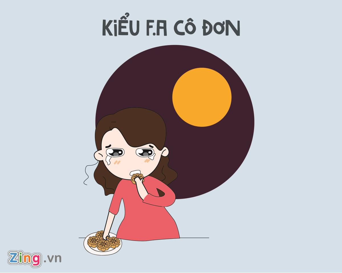 Những chiếc bánh nướng, bánh dẻo hay vầng trăng tròn có lẽ là bạn đồng hành duy nhất cùng nhiều F.A trong mùa Trung thu năm nay.