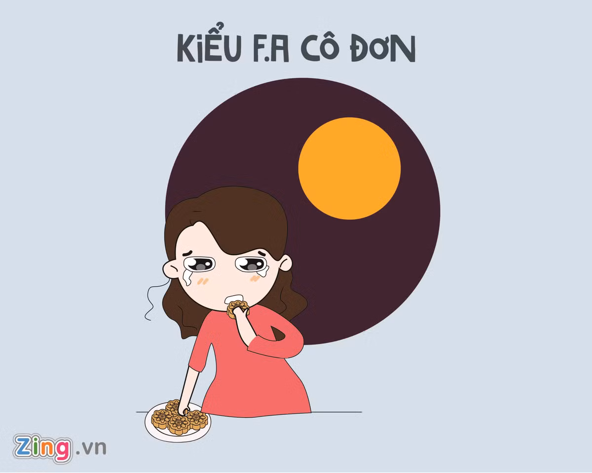 Những chiếc bánh nướng, bánh dẻo hay vầng trăng tròn có lẽ là bạn đồng hành duy nhất cùng nhiều F.A trong mùa Trung thu năm nay.