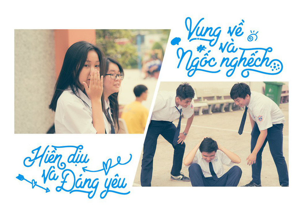 Vụng về và ngốc nghếch, hiền dịu và đáng yêu