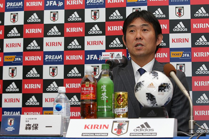 HLV Hajime Moriyasu sẽ kiêm nhiệm cả đội U23 và đội tuyển Nhật Bản.