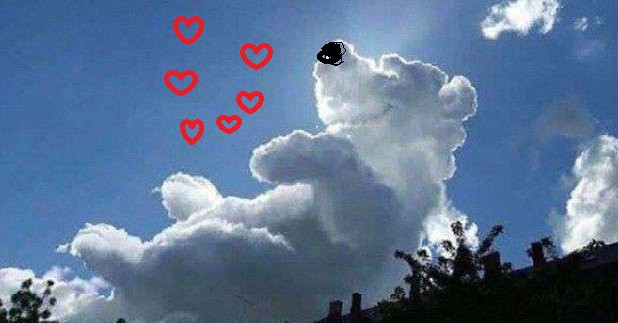 Việc săn lùng những đám mây hình thù ngộ nghĩnh và về tô điểm cũng được các bạn rất hào hứng.