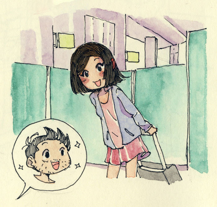 Đáp lại những lần anh chàng từ thành phố khác tới thăm, lần này, cô nàng bất ngờ bay đến chỗ bạn trai, khiến trái tim người ấy như vỡ tung vì hạnh phúc.