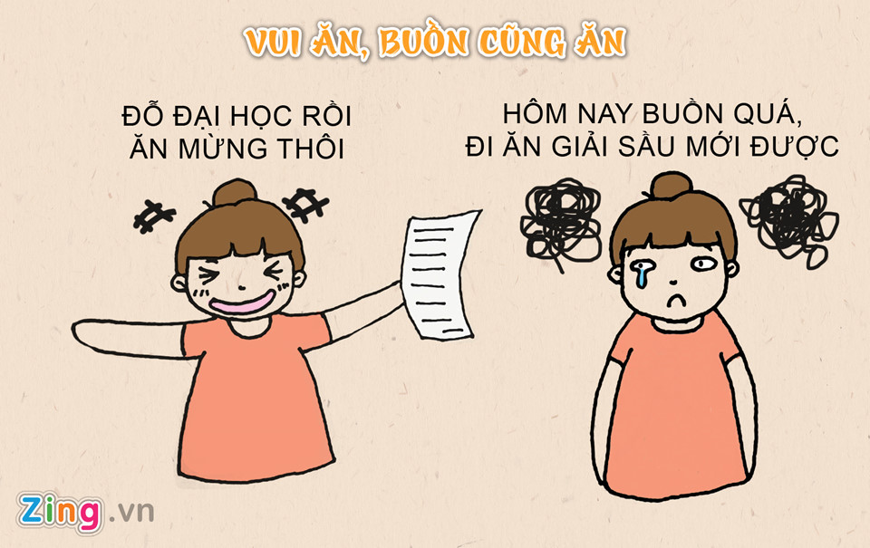 Ăn các món ngon chính là phương thức giải trí yêu thích của "hội cuồng ăn".