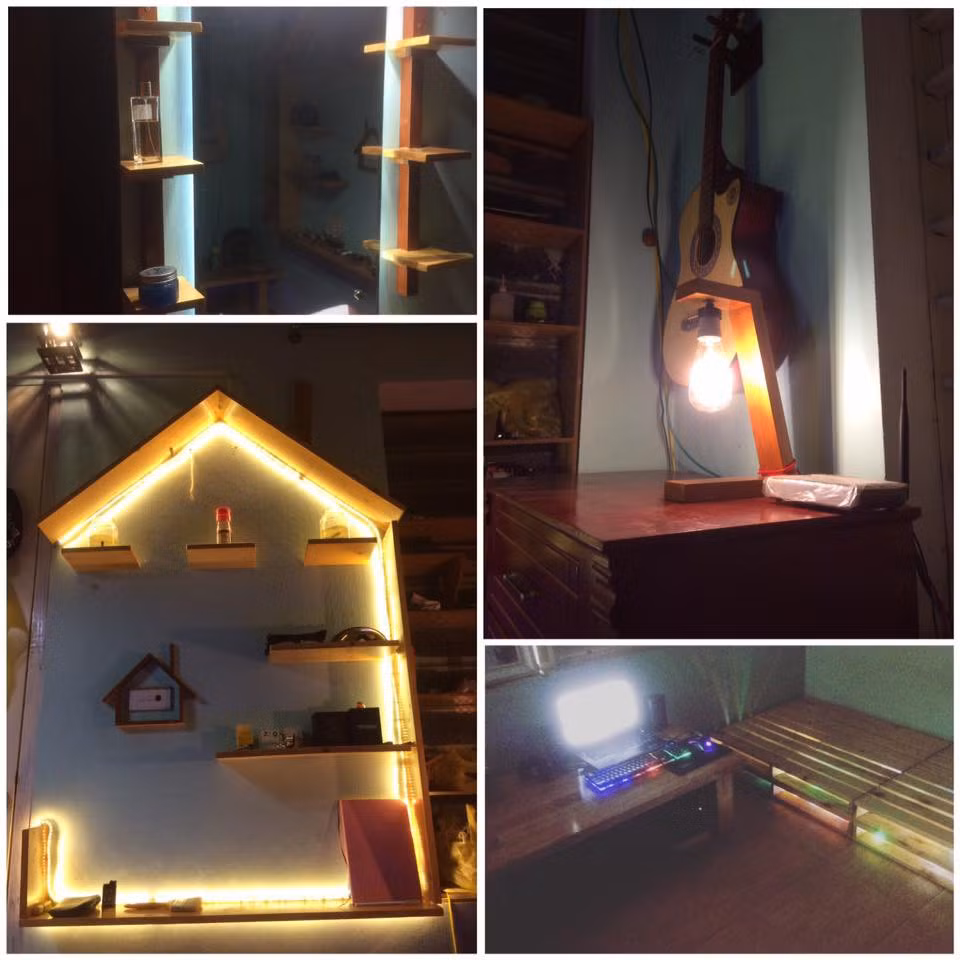 Không gì là không thể, chỉ tới khi bắt tay vào làm bạn mới biết hóa ra mình cũng có tố chất làm đủ nghề, chẳng hạn như... thợ mộc. Ảnh: Trần Chương