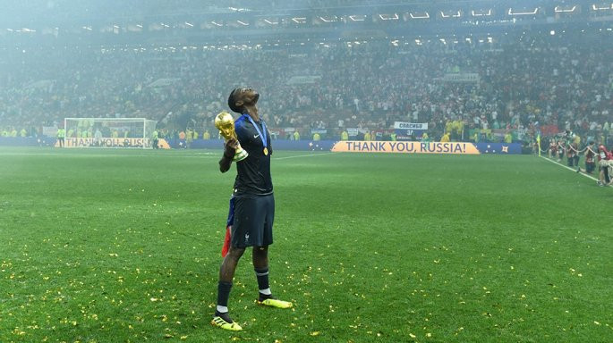 Tổng cộng Paul Pogba thi đấu 539 phút, đóng góp 1 bàn thắng.