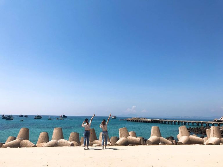  Cù Lao Xanh đẹp và thơ mộng như những thước phim tuyệt vời về thiên nhiên. Chẳng cần khó khăn để săn cho mình những bức ảnh để đời. Chỉ cần đứng 1 chỗ bấm máy là có ảnh đẹp.