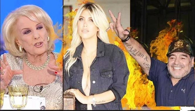 MC Legrand khẳng định Wanda từng đá cặp với Maradona vào năm 2006