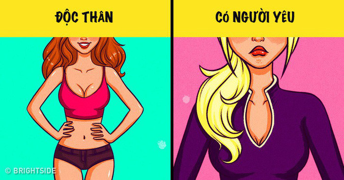 8. Được là chính mình: Khi độc thân, bạn có thể thoải mái mặc những gì mình muốn mà không sợ ai đó càm ràm. Vì vậy, hãy tận hưởng khoảng thời gian này để làm bất kỳ điều gì mình thích. Dù có chia tay người yêu đi nữa, hãy nhớ rằng đây không phải là điều quá tồi tệ. Hãy khép lại quá khứ, cảm ơn người cũ vì những ngày hạnh phúc bên nhau rồi tiếp tục với cuộc sống đang mở rộng của chính mình