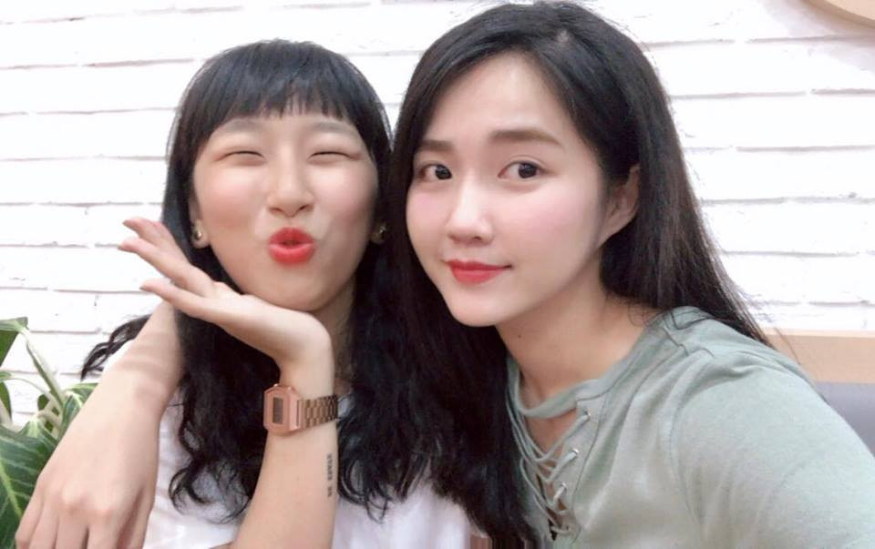 Hot teen Việt Trang Hý - Kiều Trinh Xíu. Ảnh: FBNV.