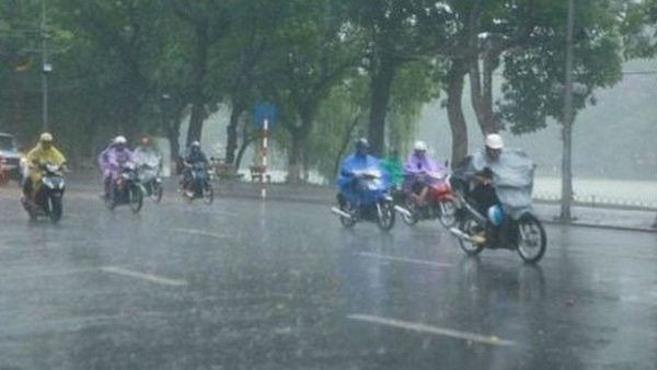Du bao thoi tiet 26/10: Khong khi lanh tran ve, Ha Noi mua rao va dong