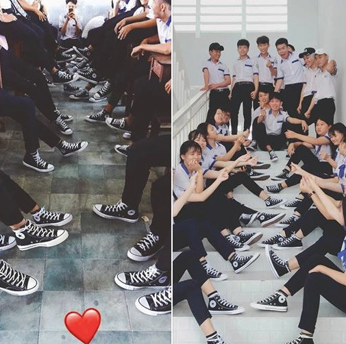 Lop khoe dong phuc giay, dan mang tranh cai hang that hay gia