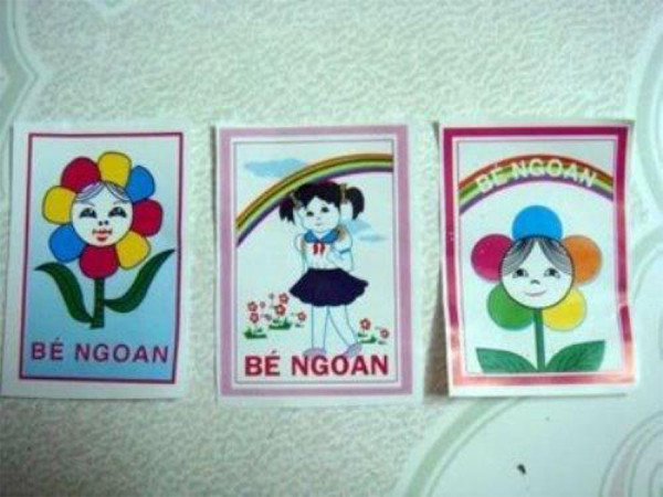 Hình ảnh tấm phiếu bé ngoan gợi nhớ cho các biết bao nhiêu kỷ niệm của một thời thơ ấu. Ai cũng chỉ mong có "một tấm vé trở về tuổi thơ".