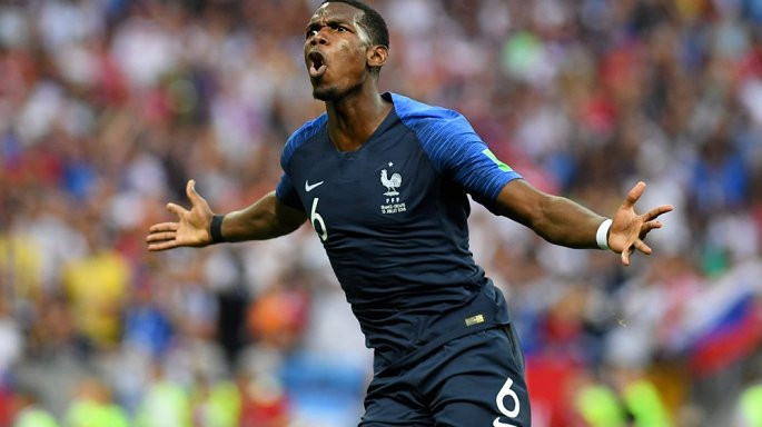 Với bàn thắng nâng tỷ số lên 3-1 cho Pháp trong trận chung kết World Cup 2018, Paul Pogba trở thành cầu thủ MU đầu tiên trong lịch sử ghi bàn trong một trận chung kết World Cup.