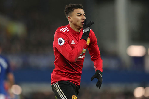 Tiền vệ Jesse Lingard