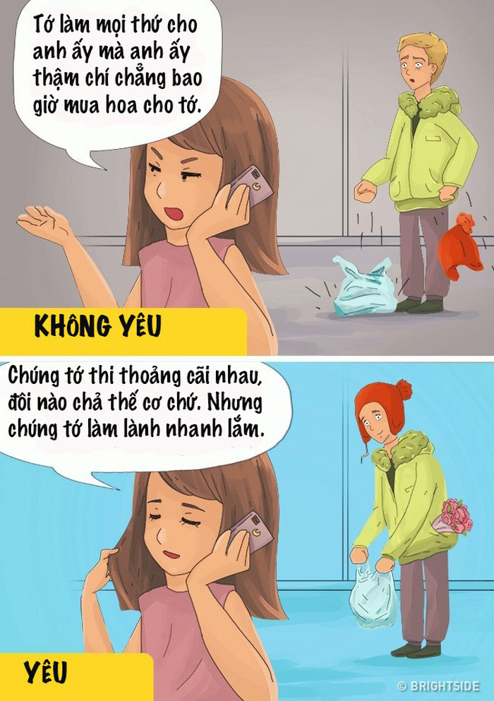 Người ấy không buôn chuyện hay nói xấu với người khác về bạn