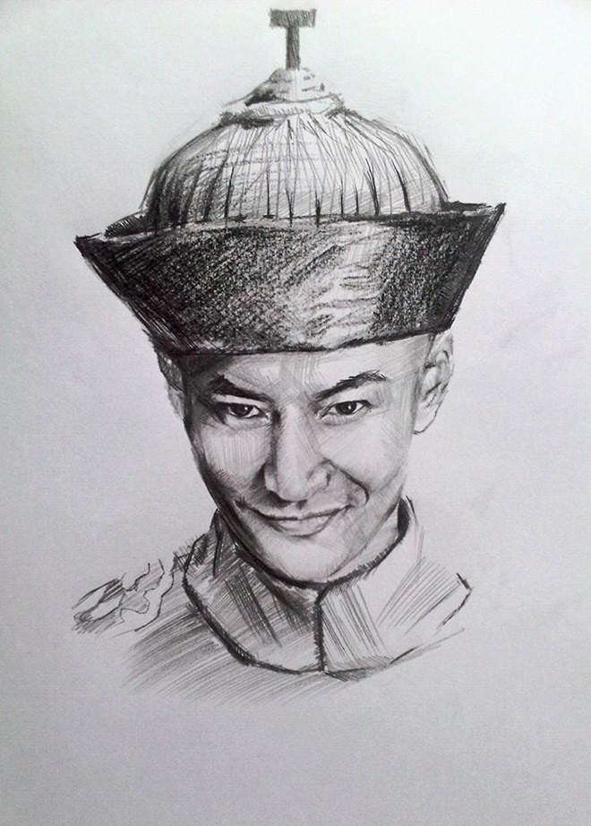 Bức tranh Nguyễn Tùng thích nhất là chân dung nhân vật cậu yêu thích nhất - Vi Tiểu Bảo (phiên bản diễn viên Huỳnh Hiểu Minh thủ vai). Tiểu thuyết và bộ phim chuyển thể cậu thích nhất chính là Lộc đỉnh ký.