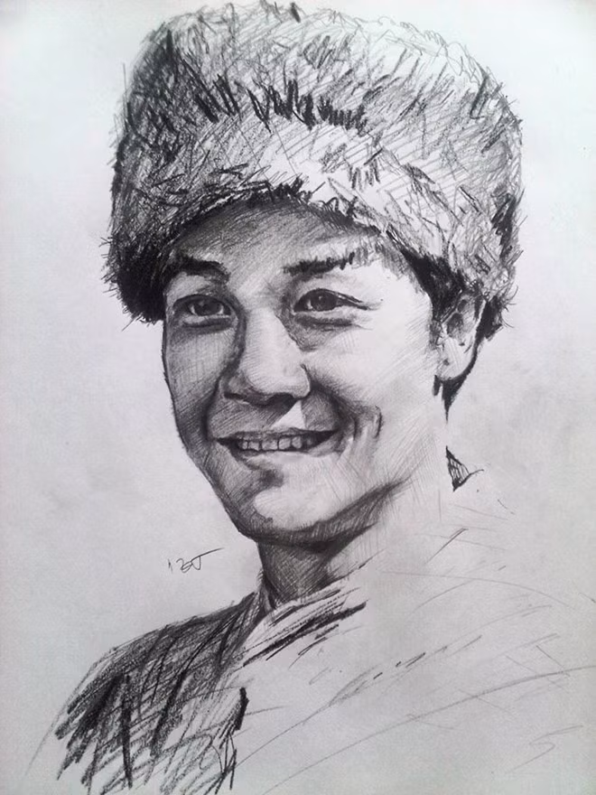 "Mình không rõ loạt chân dung nhân vật trong tiểu thuyết Kim Dung được vẽ theo phong cách nào. Mình biết một chút hình hoạ, một chút ký hoạ, một chút truyền thần. Nói theo ngôn ngữ của Kim Dung là 'tẩu hoả nhập ma'. Chịu thôi", Nguyễn Tùng hài hước chia sẻ với Zing.vn.