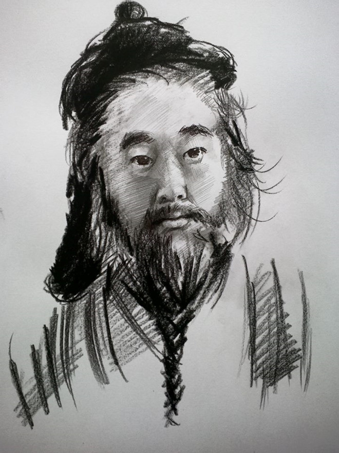 9X chỉ vẽ lúc rảnh rỗi cho vui, chứ không liên quan tới công việc chính hiện tại ở một công ty Kiểm toán Xây dựng.