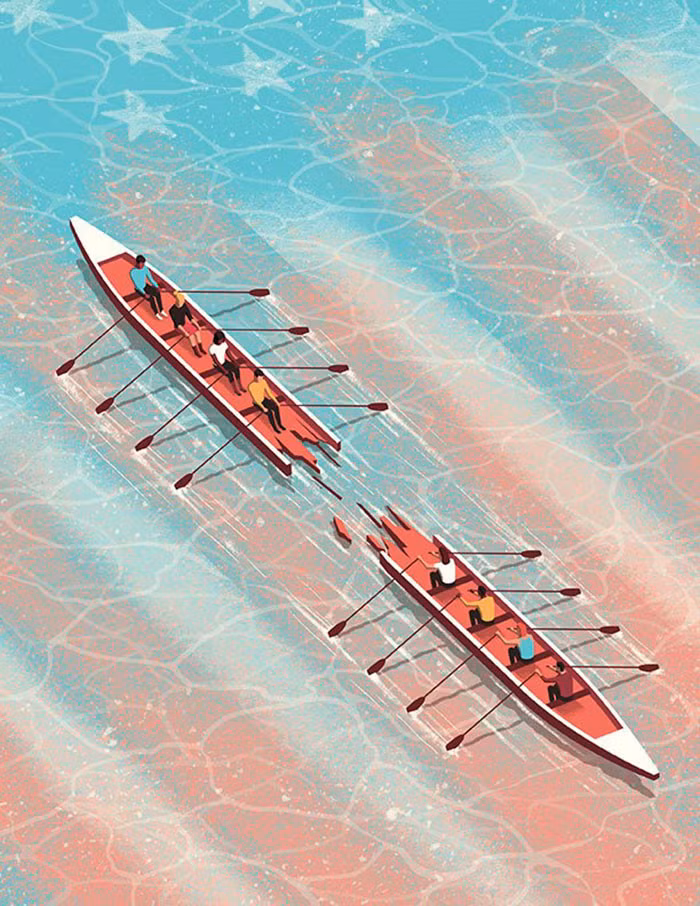 Khi đoàn kết, các bạn sẽ là nhóm "vô đối". Nhưng khi đã chia bè phái, không sớm thì muộn, tất cả cũng chìm bởi chính tính ích kỷ của mình.