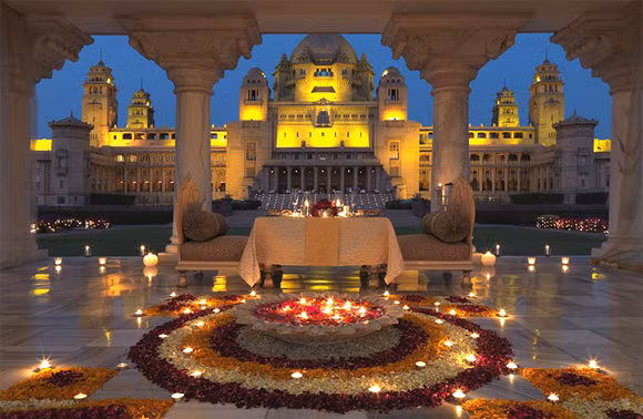 Cung dien An Do noi Nick Jonas va Hoa hau the gioi to chuc dam cuoi-Hinh-3