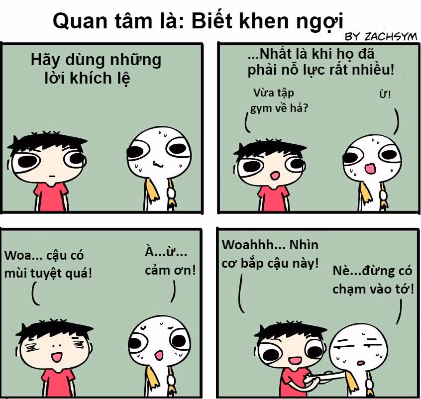 Cần gì phải tiếc một lời khen ngợi cho nhau khi điều đó giúp những người xung quanh có thêm động lực và niềm vui mỗi ngày.