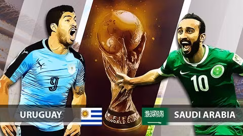 Uruguay voi Saudi Arabia: Chinh lai thuoc ngam