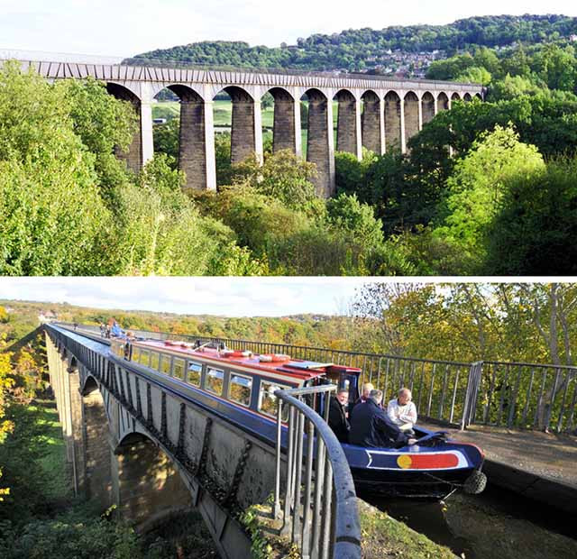  8.Cầu Pontcysyllte, vương quốc Anh: Cây cầu này là một trong những di sản thế giới được UNESCO công nhận. Nó được xây dựng cách đây 200 năm, tuyến đường thủy độc đáo này không chỉ là một kiệt tác về kỹ thuật mà còn là có lối kiến trúc rất hoành tráng.