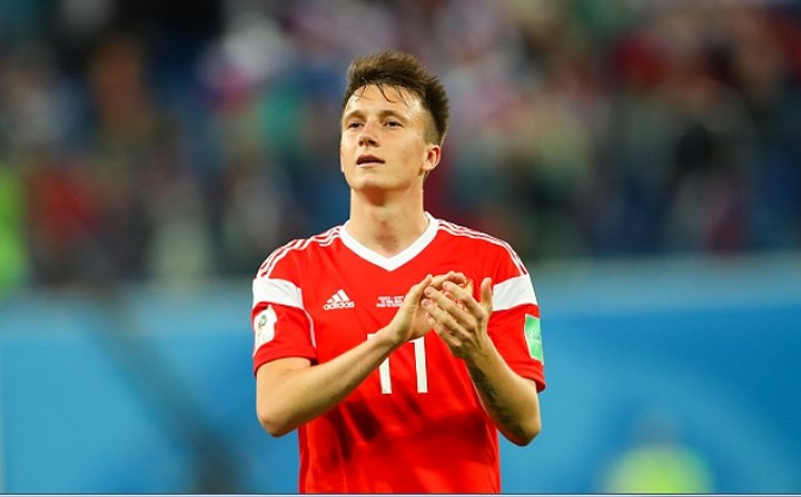 Tiền vệ trung tâm Aleksandr Golovin (Nga): 8,3 điểm