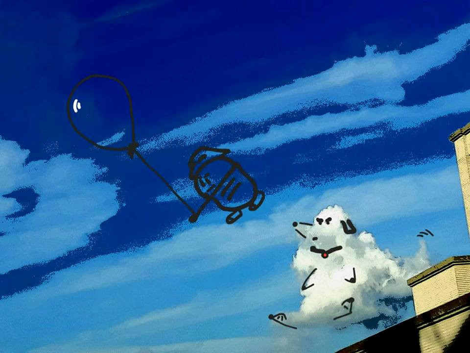 Du học sinh 9X sáng tạo bộ ảnh dễ thương từ đám mây Du hoc sinh 9X sang tao bo anh de thuong tu dam may