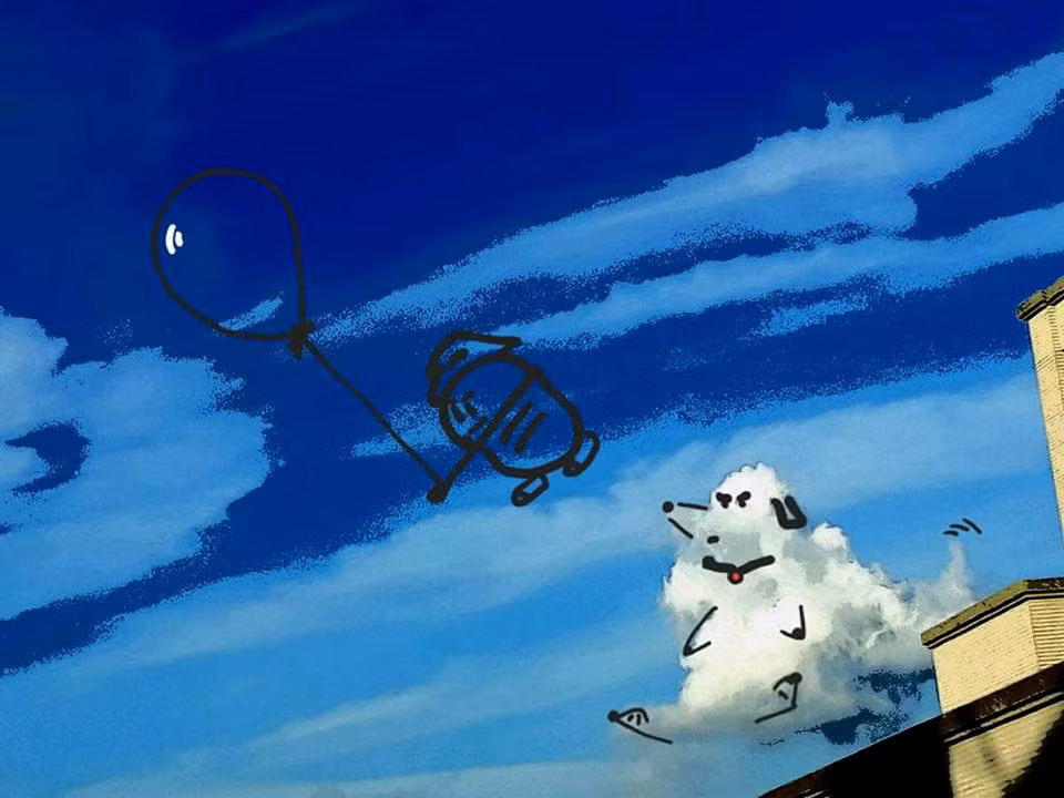 Du hoc sinh 9X sang tao bo anh de thuong tu dam may