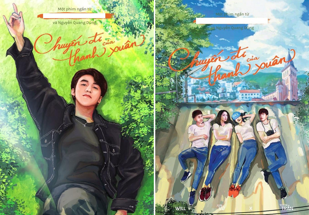 Bộ phim ngắn mang tên "Chuyến đi của thanh xuân" là sản phẩm đang được mong đợi nhất trong mùa hè này, do đạo diễn Nguyễn Quang Dũng thực hiện. Ngoài Sơn Tùng là diễn viên chính thì những cái tên còn lại cũng rất hot với giới trẻ h&#x8;iện nay như Trần Quốc Anh, Jun Vũ, Will...Trên poster của phim ngoài ba nhân vật chính thì vẫn còn một cô gái bí ẩn mang tên X.