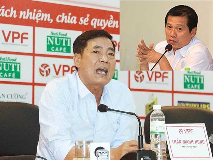 Cuộc đấu khẩu giữa PCT VPF và phó ban trọng tài Dương Văn Hiền khiến nhiều người sốc nặng