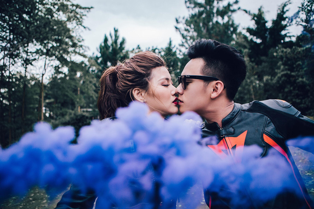 Cô dâu cũng cho biết thêm ý tưởng này được bạn bè, người thân ủng hộ, nhất là những thành viên trong đội xe phân khối lớn mà đôi bạn trẻ tham gia. Ảnh: NVCC.