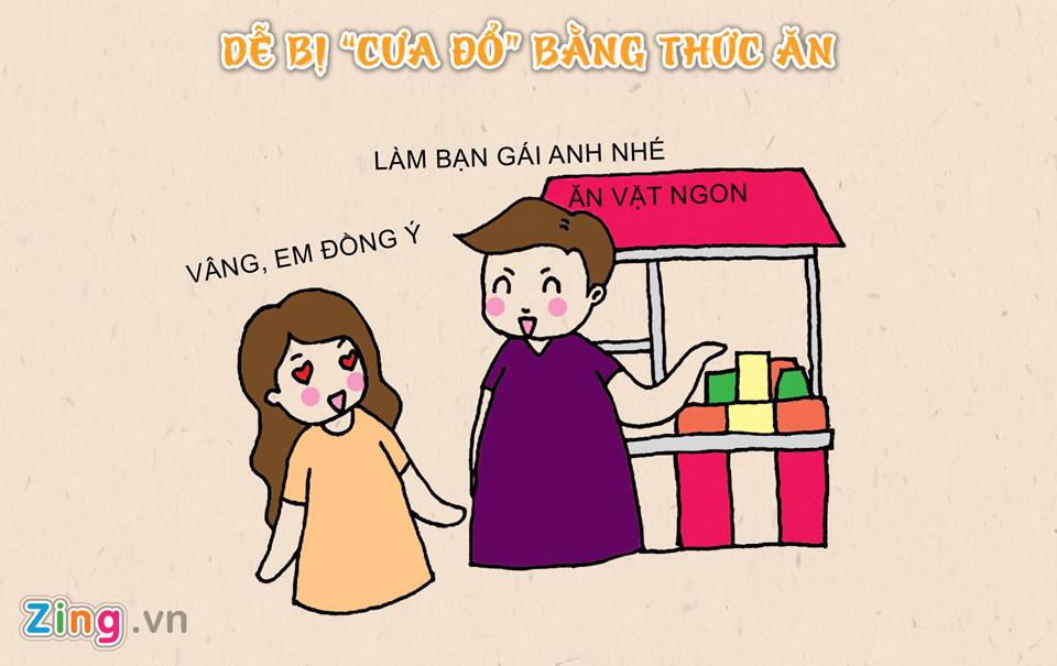 Với một cô nàng mê ẩm thực, việc có người yêu cùng sở thích với mình thì còn gì bằng.