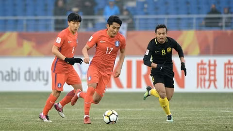 Thua soc Malaysia, Han Quoc it kha nang gap Olympic Viet Nam