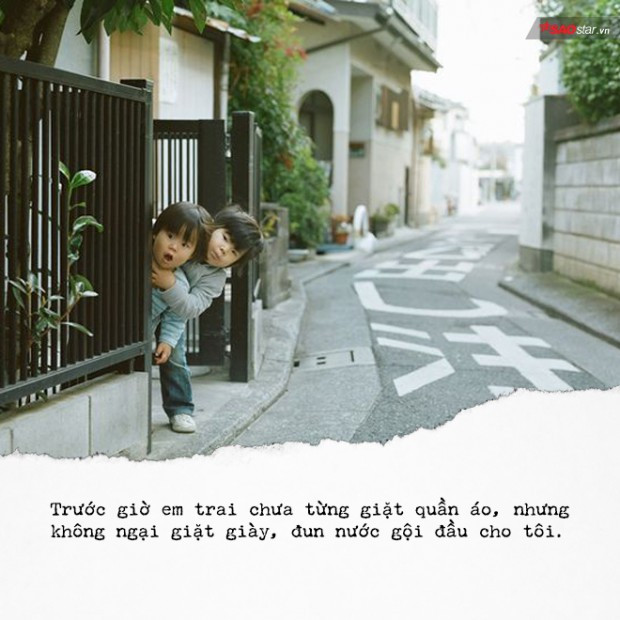 Hy vọng, sau này có bạn gái rồi cậu em vẫn thương chị như thuở nào.