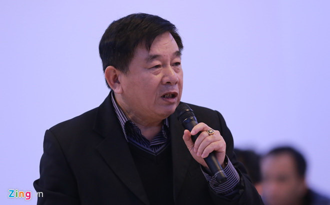 Trưởng Ban trọng tài Nguyễn Văn Mùi. Ảnh: Tùng Lê.