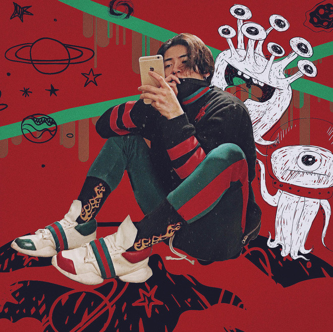 Ánh Dương với gu thời trang thời hiện đại và phong cách, 9X cũng rất chăm chỉ đăng tải hình ảnh của mình trên Facebook và Instagram. Anh nhận được rất nhiều tình cảm và sự quan tâm của cư dân mạng.