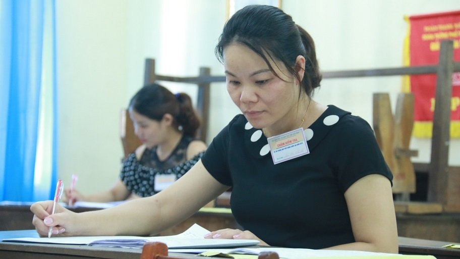 Nam Dinh: 6 bai thi THPT quoc gia thay doi diem sau phuc khao