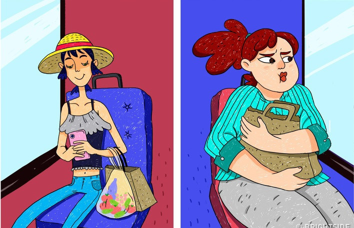 Bộ tranh: Sẽ ra sao khi nàng béo và gầy chơi thân với nhau? - Hình 5 Bo tranh: Se ra sao khi nang beo va gay choi than voi nhau?-Hinh-5