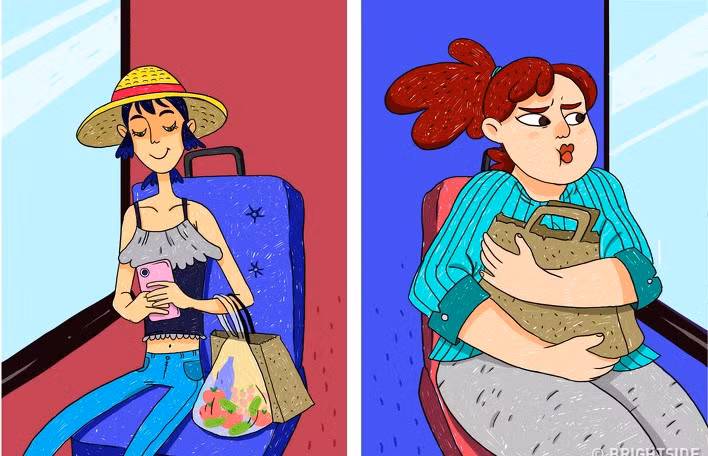 Bộ tranh: Sẽ ra sao khi nàng béo và gầy chơi thân với nhau? - Hình 5 Bo tranh: Se ra sao khi nang beo va gay choi than voi nhau?-Hinh-5