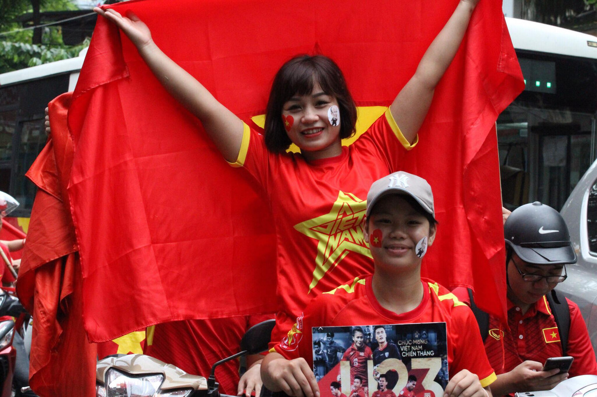 Đối với người hâm mộ những vận động viên của đoàn thể thao Việt Nam đã là những người chiến thắng