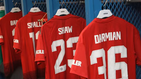 M.U cong bo so ao cau thu mua 2018/19