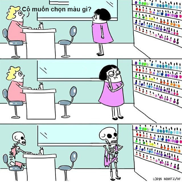 Khi đi mua sắm, phải mất hàng giờ để các nàng đưa ra được lựa chọn cuối cùng của mình. Thậm chí, nhiều người đắn đo rất lâu nhưng cũng không chọn được thứ gì.